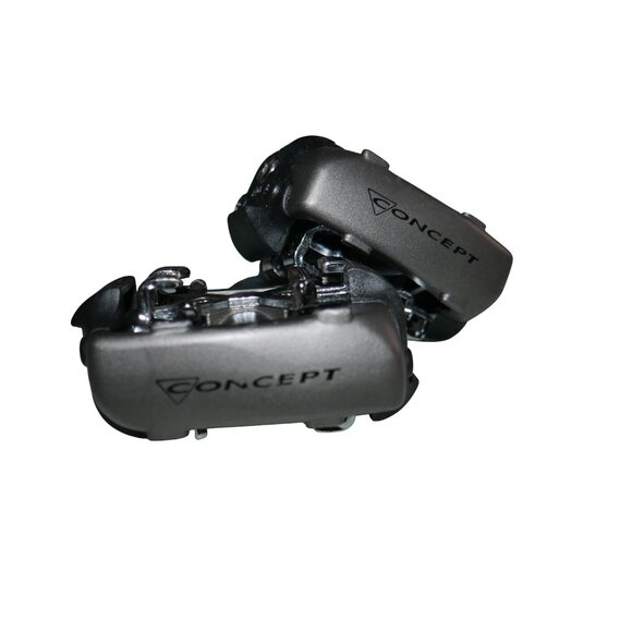 Concept Double-Sided SPD Clipless MTB Pedals Adjustable Aluminum Chromoly 9/16" - Picture 5 of 10